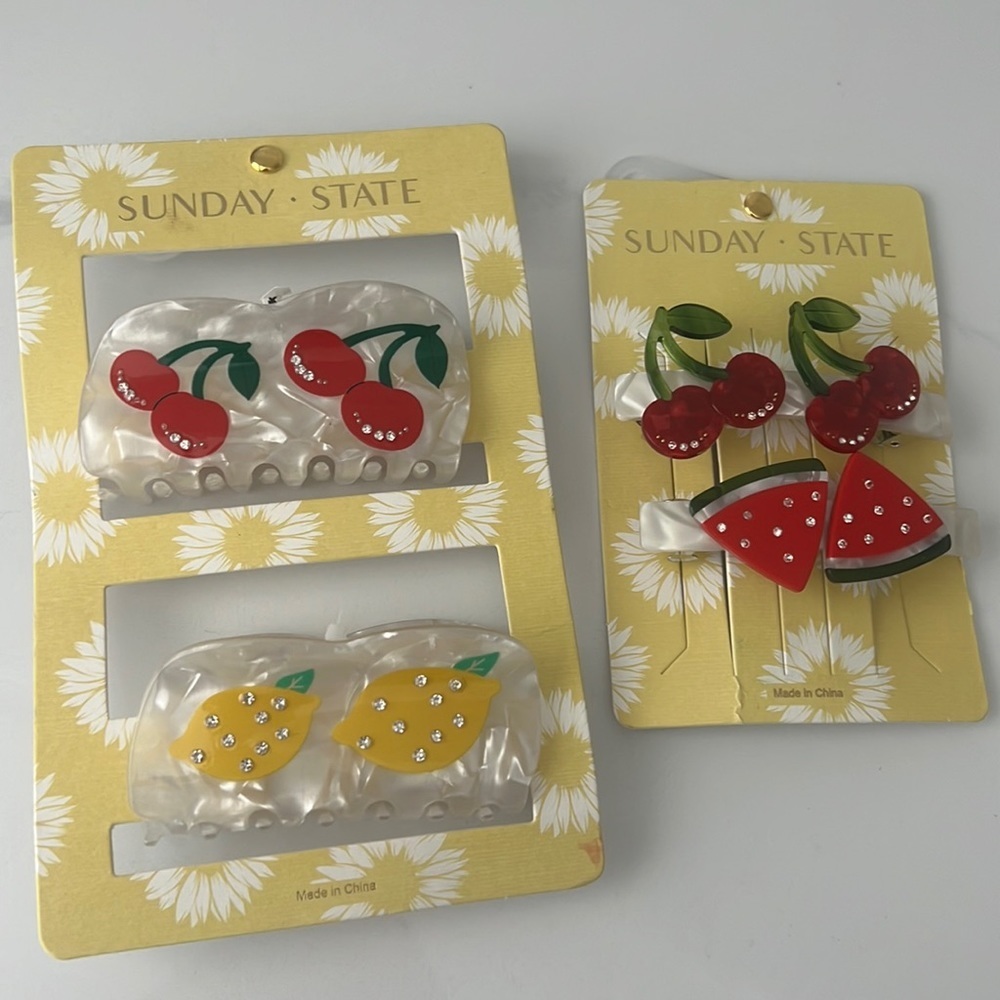 πππ Hair Clips - Picture 2 of 12